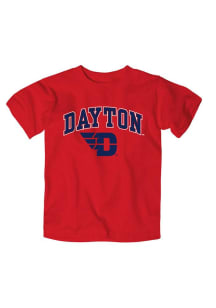 Dayton Flyers Toddler Red Arch Short Sleeve T-Shirt