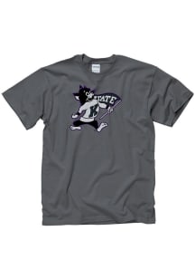 K-State Wildcats Charcoal Shady Short Sleeve T Shirt