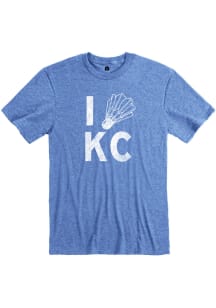 Kansas City Blue I Shuttlecock KC Short Sleeve T Shirt