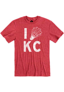Kansas City Red I Shuttlecock KC Short Sleeve T Shirt