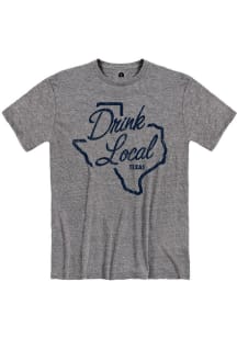 Texas Grey Drink Local Short Sleeve T Shirt