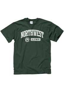 Northwest Missouri State Bearcats Green Alum Short Sleeve T Shirt