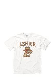 Lehigh University White #1 Short Sleeve T Shirt