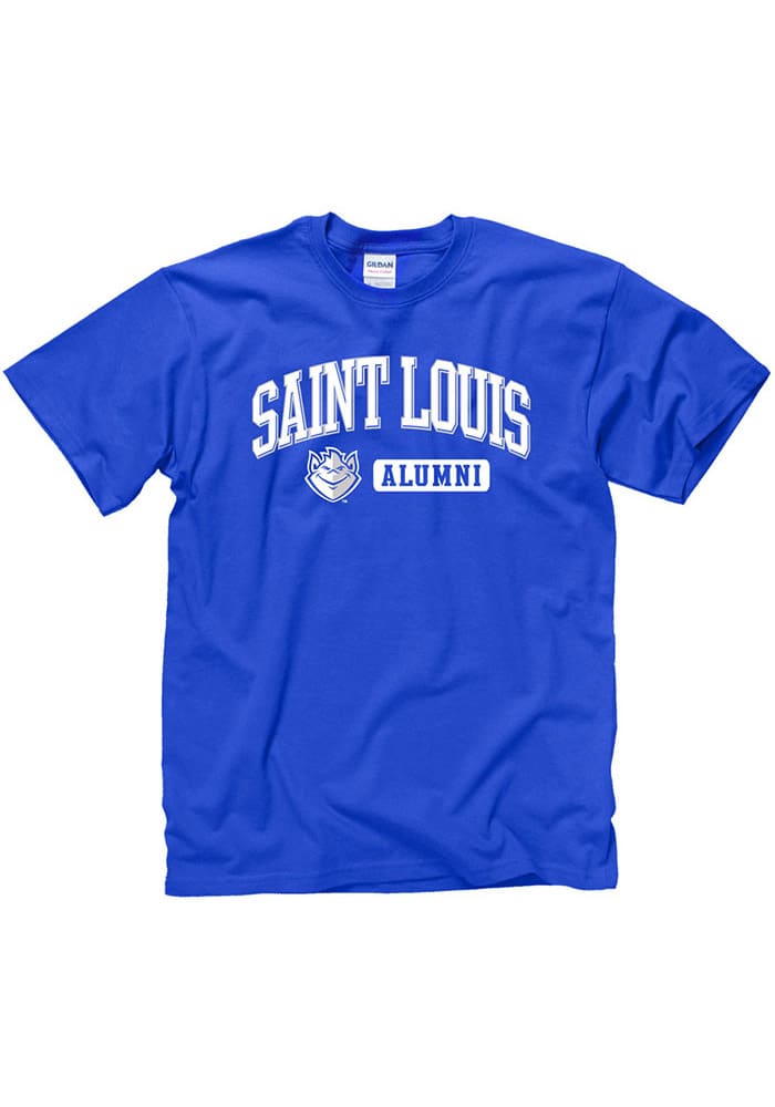 Saint Louis Billikens Blue Alum Short Sleeve T Shirt