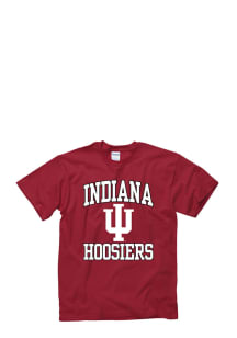 Indiana Hoosiers Red No1 Short Sleeve T Shirt