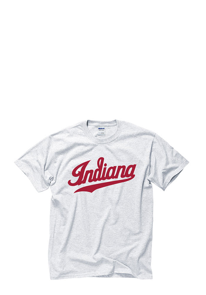 Indiana Hoosiers Grey Rally Loud Short Sleeve T Shirt