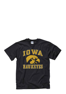 Iowa Hawkeyes Black No1 Short Sleeve T Shirt