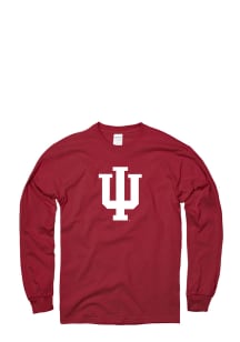 Indiana Hoosiers Red Practice Long Sleeve T Shirt