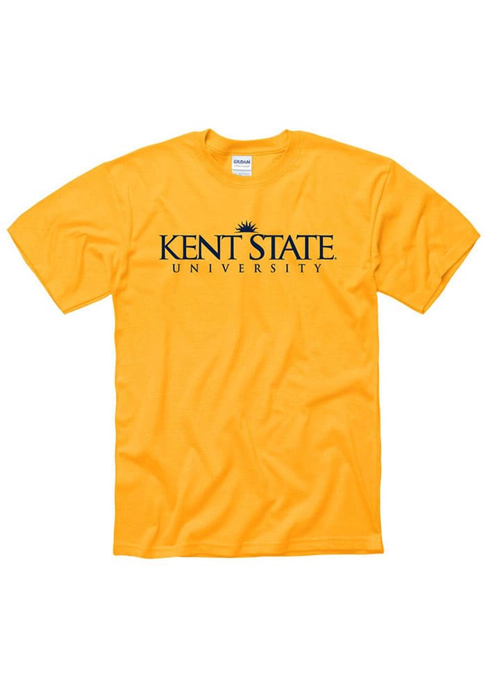 Kent State Golden Flashes Gold Rally Loud Short Sleeve T Shirt