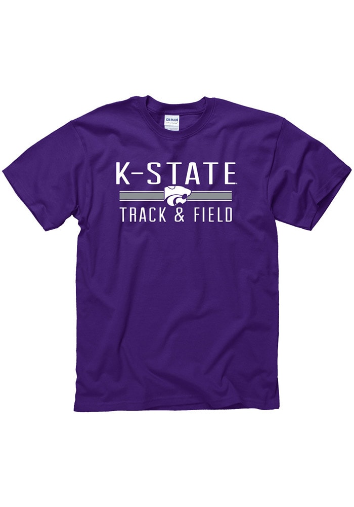 K-State Wildcats Purple District Short Sleeve T Shirt