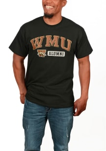 Western Michigan Broncos Black Alum Short Sleeve T Shirt