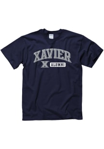 Xavier Musketeers Navy Blue Alum Short Sleeve T Shirt