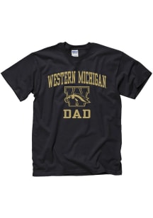 Western Michigan Broncos Black Dad Short Sleeve T Shirt