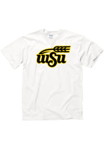 Wichita State Shockers White Logo Short Sleeve T Shirt