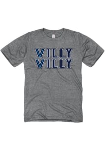 Villanova Wildcats Grey Villy Villy Short Sleeve T Shirt