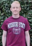 Missouri State Bears Maroon Arch Short Sleeve T Shirt