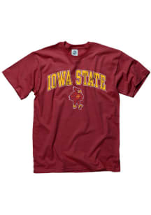 Iowa State Cyclones Cardinal Arch Short Sleeve T Shirt