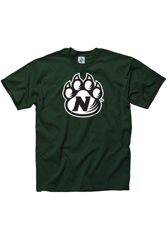 Northwest Missouri State Bearcats Green Big Logo Short Sleeve T Shirt