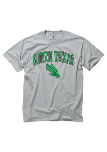 North Texas Mean Green Grey Arch Short Sleeve T Shirt