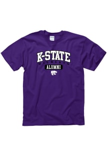 K-State Wildcats Purple Alumni Short Sleeve T Shirt