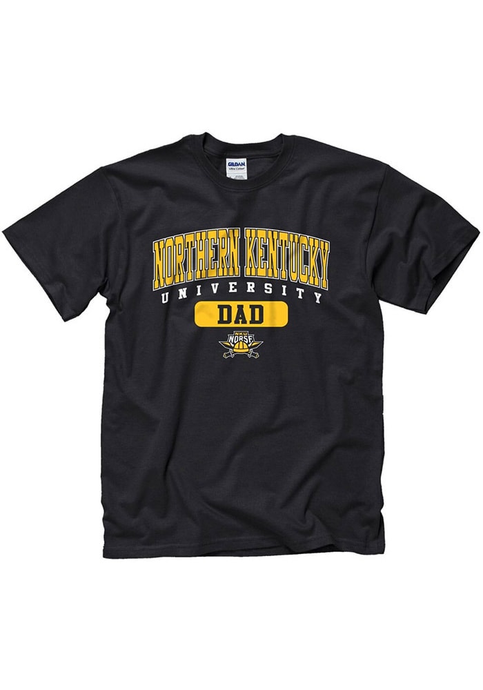 Northern Kentucky Norse Black Dad Short Sleeve T Shirt