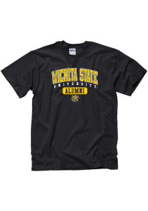 Wichita State Shockers Black Alumni Short Sleeve T Shirt
