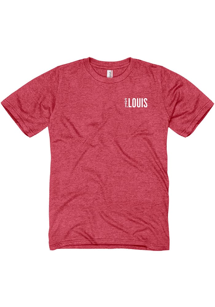 St Louis Red City Seal Short Sleeve T Shirt