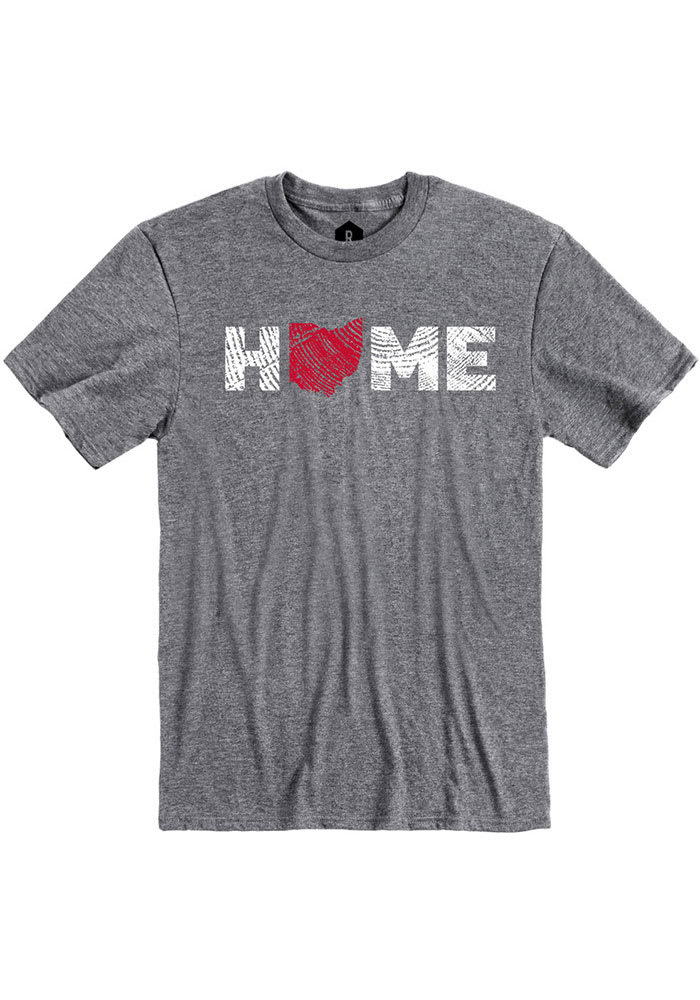 Ohio Grey Home Short Sleeve T Shirt