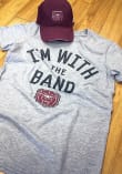 Missouri State Bears Grey Band Short Sleeve T Shirt