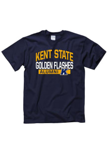 Kent State Golden Flashes Navy Blue Alumni Short Sleeve T Shirt
