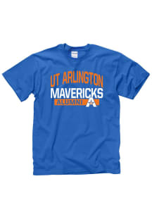 UTA Mavericks Blue Alumni Short Sleeve T Shirt