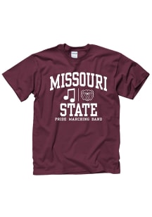 Missouri State Bears Maroon Band Short Sleeve T Shirt