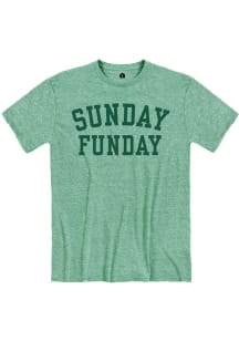 Green Sunday Funday Short Sleeve T Shirt