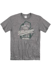 Michigan Grey Either You Love Short Sleeve T Shirt