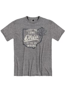 Ohio Grey Either You Love Short Sleeve T Shirt