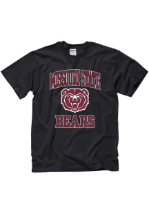 Missouri State Bears Black Team Logo Short Sleeve T Shirt