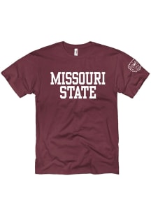 Missouri State Bears Maroon STATE Short Sleeve T Shirt