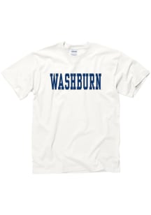 Washburn Ichabods White Team Short Sleeve T Shirt