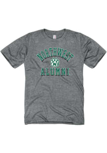 Northwest Missouri State Bearcats Grey Heathered Alumni Short Sleeve T Shirt
