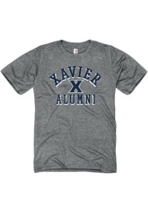 Xavier Musketeers Grey Heathered Alumni Short Sleeve T Shirt
