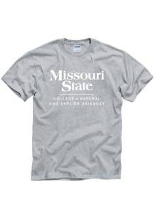 Missouri State Bears Grey College of Natural and Applied Sciences Short Sleeve T Shirt