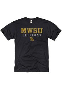 Missouri Western Griffons Black Overtime Short Sleeve T Shirt