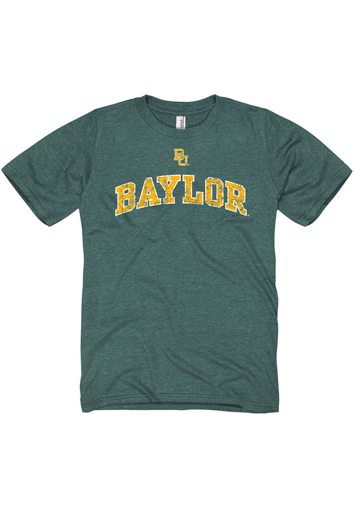 Baylor Bears Green Arch Short Sleeve T Shirt