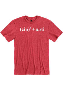 Cincinnati Red Equation Short Sleeve T Shirt