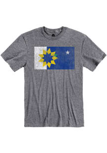 Topeka Grey City Flag Short Sleeve T Shirt