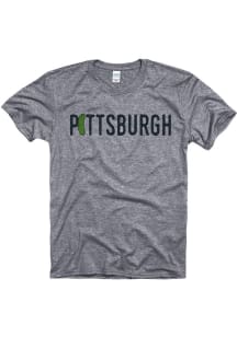 Pittsburgh Grey Pickle Short Sleeve T Shirt