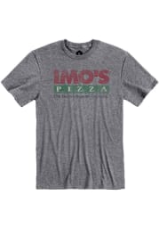 Imo's Pizza Graphite Logo Short Sleeve T Shirt
