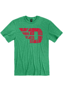 Dayton Flyers Green St. Patricks Short Sleeve T Shirt