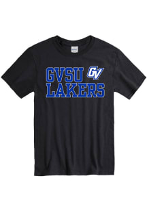 Grand Valley State Lakers Black Slogan Short Sleeve T Shirt