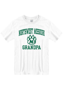 Northwest Missouri State Bearcats Green Grandpa Graphic Short Sleeve T Shirt